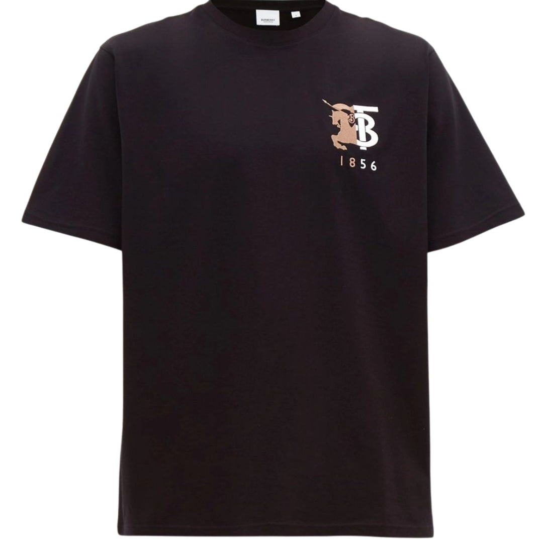 Burberry 1856 Logo Black T-Shirt