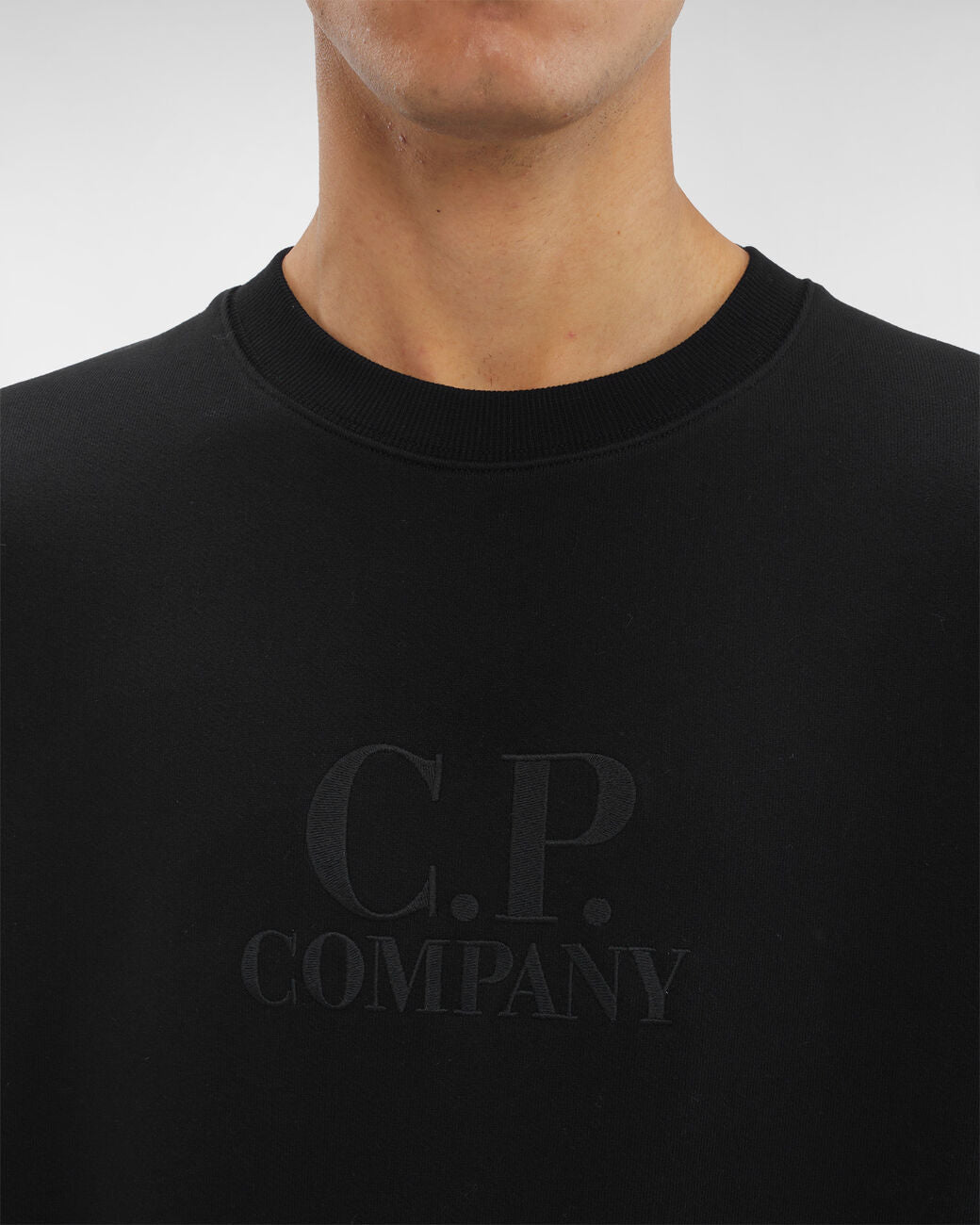 C.P Company Embroidered Logo Sweatshirt