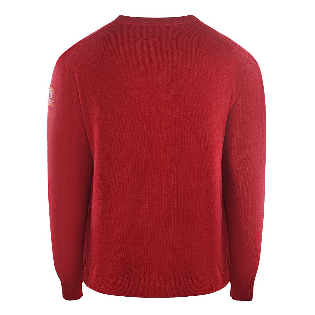 Parajumpers Wallace Plain Red Jumper