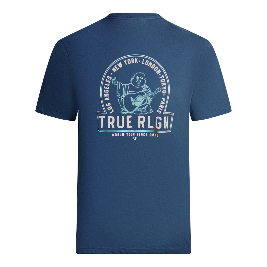 True Religion Buddha WT Insignia Blue T-Shirt
