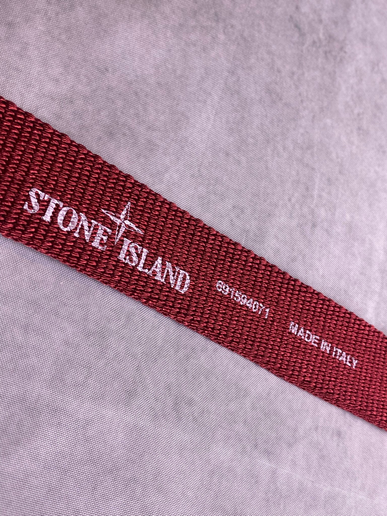 Stone Island Logo Belt