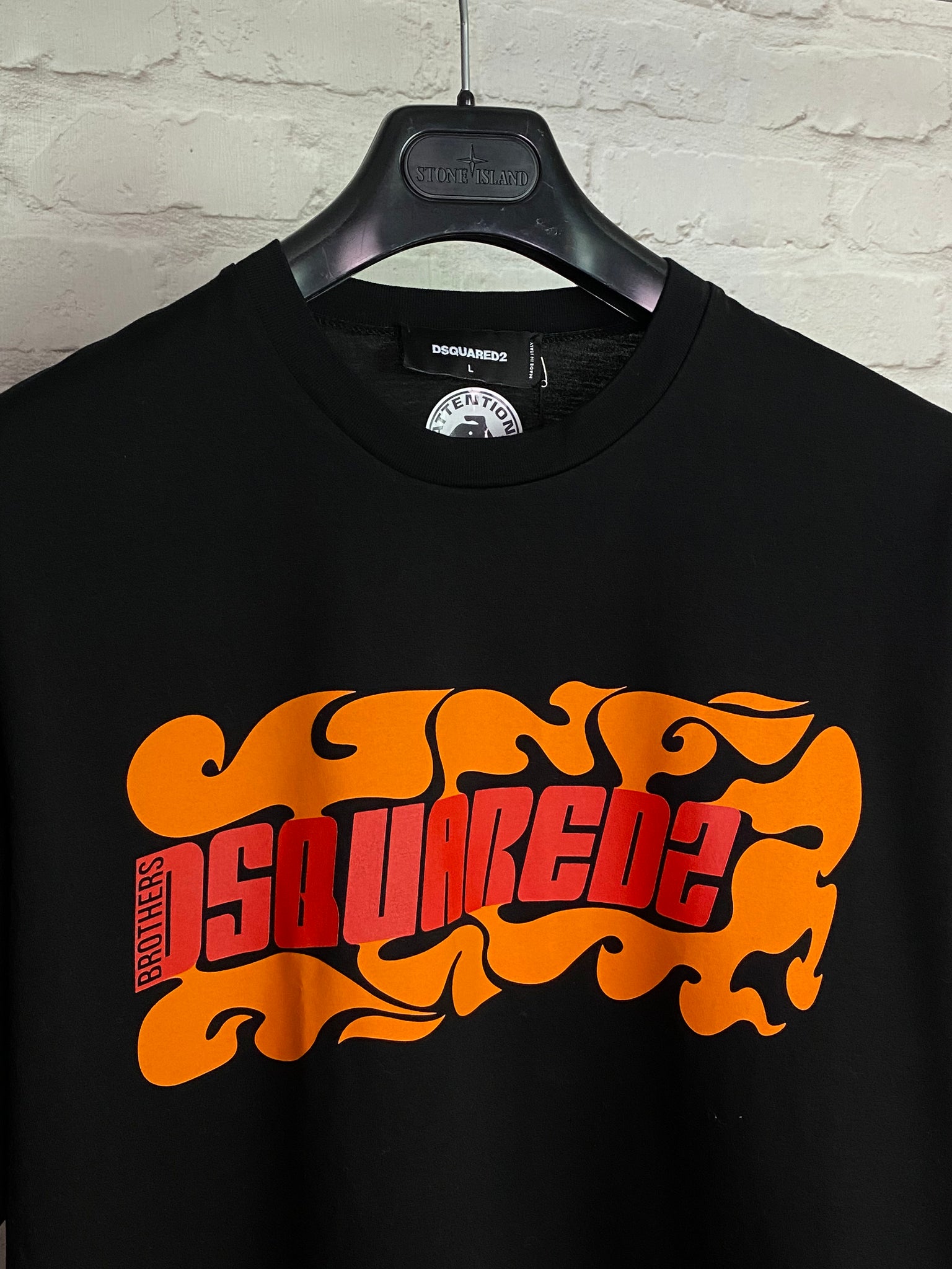 Dsquared2 Flame logo T-shirt